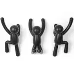 Umbra - Buddy Wall hook set of 3, black