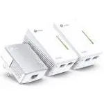 TP-Link AV600 Powerline Ethernet Adapter - Plug&Play, Power Saving, Nano Powerline Adapter, Expand Home Network with Stable Connections (TL-PA4010 KIT)