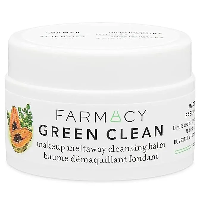 Farmacy Natural Makeup Remover - Green Clean Makeup Meltaway Cleansing Balm Cosmetic - 12ml Sample Size