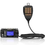 Radioddity DB25-G GMRS Mobile Radio, 25 Watts Two Way Radio Long Range, Quad Watch, GMRS Repeater capable, with Dual Band Scanning Receiver, for Car