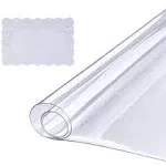 VEVOR Clear Table Cover Protector 1.5 mm Thick PVC Plastic