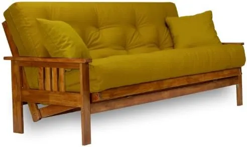 Stanford Futon Frame, Full Size, Solid Hardwood