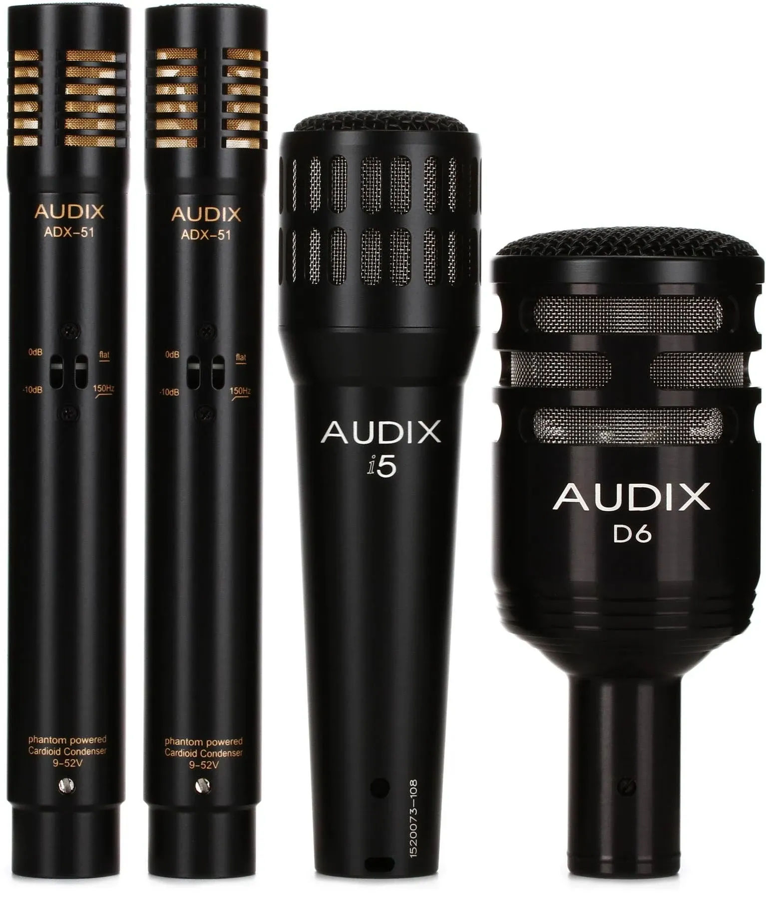 Audix DP Quad Drum Microphone Package