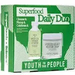 Youth To The People Superfood Daily Duo with Cleanser and Air-Whip Lightweight ...