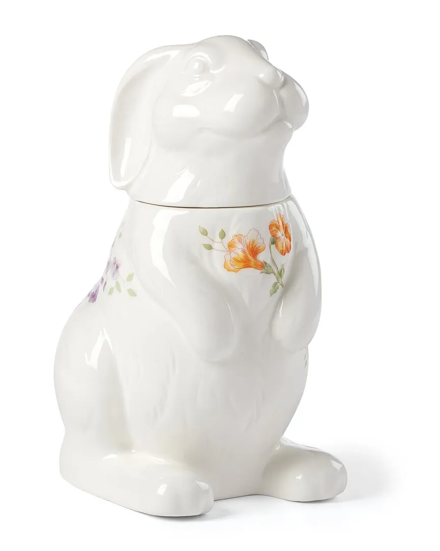 Shop Lenox Butterfly Meadow Bunny Cookie Jar In Multi