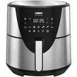 Beautiful 6 Quart Touchscreen Air Fryer, White Icing by Drew Barrymore