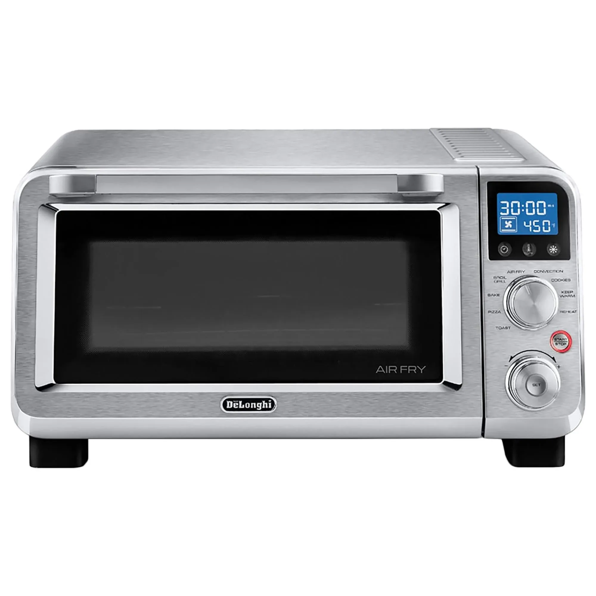 De'Longhi - Livenza 6-Slice Toaster Oven - Stainless Steel