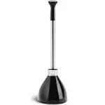 simplehuman Black Toilet Plunger