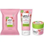 Yes to Watermelon Light Hydration Bundle, 40 ct Super Fresh Facial Wipes, Daily Facial Scrub & Moisturizer, Hydrating Mix That Leaves Skin Refreshed