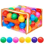 Ball Pit Balls for Baby and Toddler Phthalate Free BPA Free Crush Proof Plast...