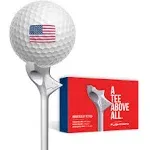 FLIGHTPATH Premium Golf Tees Durable Plastic Golf Tees Designed to Enhance Golf Shot Distance & Precision