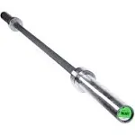 Cap Barbell The Beast Olympic Bar | for Weightlifting and Power Lifting, The Beast - Black/Chrome, No Center Knurl, 7' Olympic, (OBIS-86B) New Version