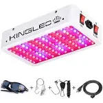 KingLED 2024 Newest KP1000 LED Grow Lights with Yield LEDs 2x2ft Coverage Full Spectrum Grow Lights for Indoor Hydroponic Plants Greenhouse Growing Lamps Veg Bloom Daul Mode