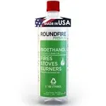 ROUNDFIRE Premium Tabletop Fireplace Fuel - 1 Liter Ethanol for Fire Pits and Table Top Fireplaces