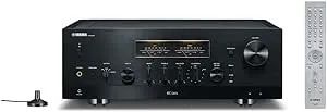 Yamaha Audio Yamaha R-N2000A Hi-Fi Network Receiver with Streaming, Phono and DAC – Black