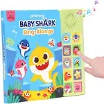 Baby Shark Sing-Alongs 10 Button Sound Book | Baby Shark Toys, Baby Shark Books | Learning & Education Toys | Interactive Baby Books for Toddlers 1-3 | Gifts for Boys & Girls