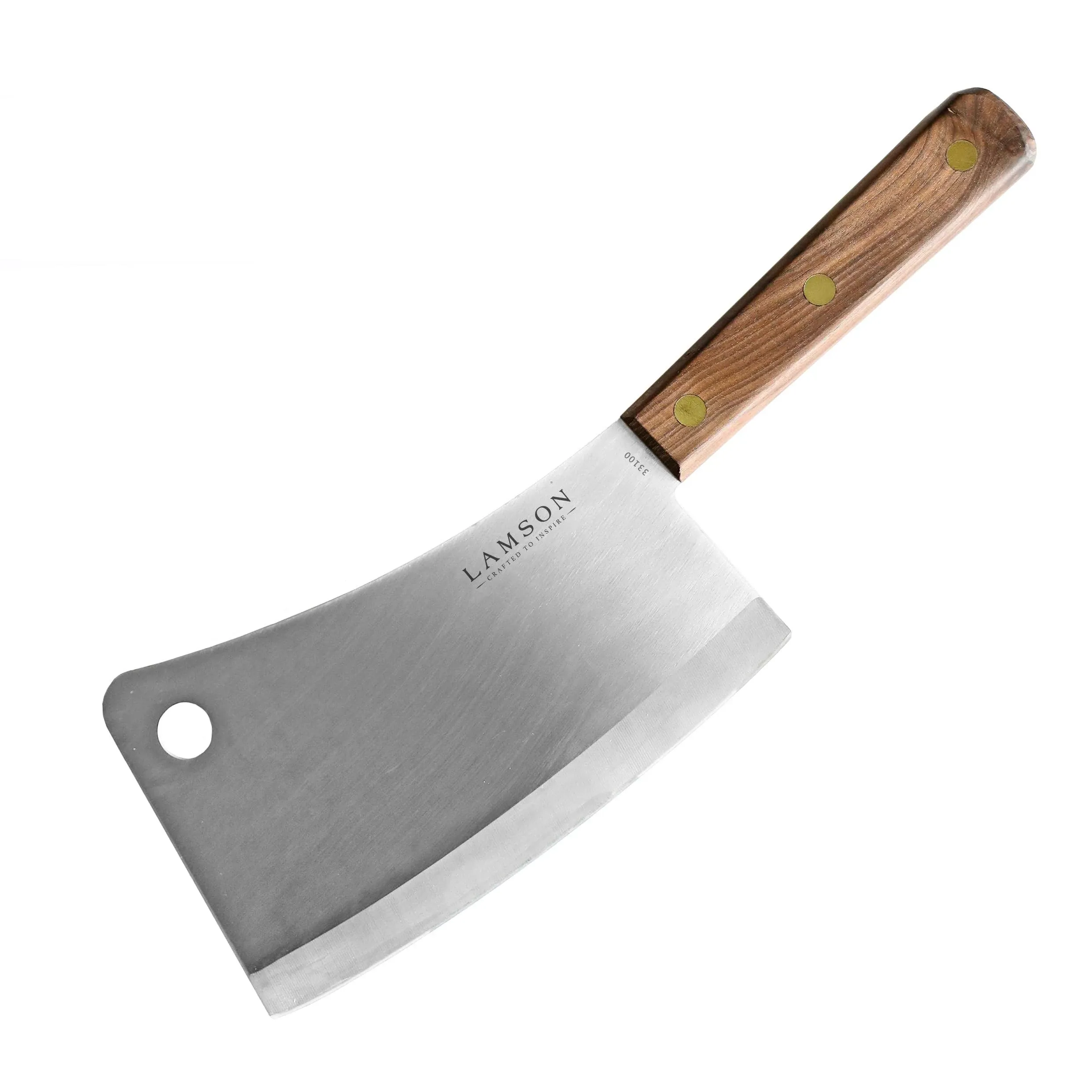 Lamson 7.25" Meat Cleaver Walnut