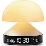 Lexon Mina Sunrise Alarm Clock in Dark Red Brookstone