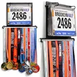 Gone For a Run BibFOLIO Plus Race Bib Holder and Running Medal Hanger Display