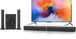  2 in 1 Separable Sound Bars for TV with Subwoofer, Bluetooth 5.0 Surround 