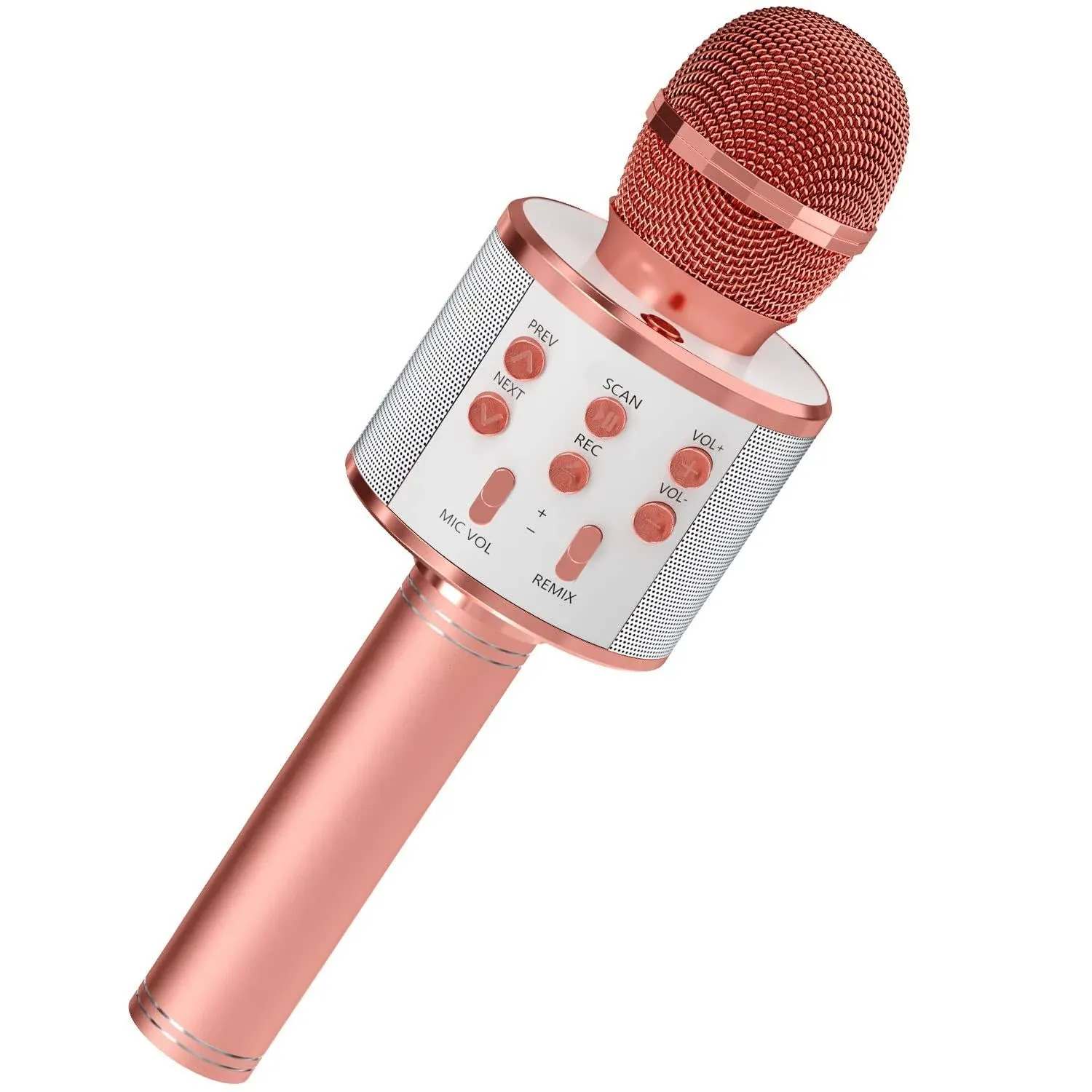 Kids Microphone for Singing, Wireless Bluetooth Karaoke Microphone for Adults