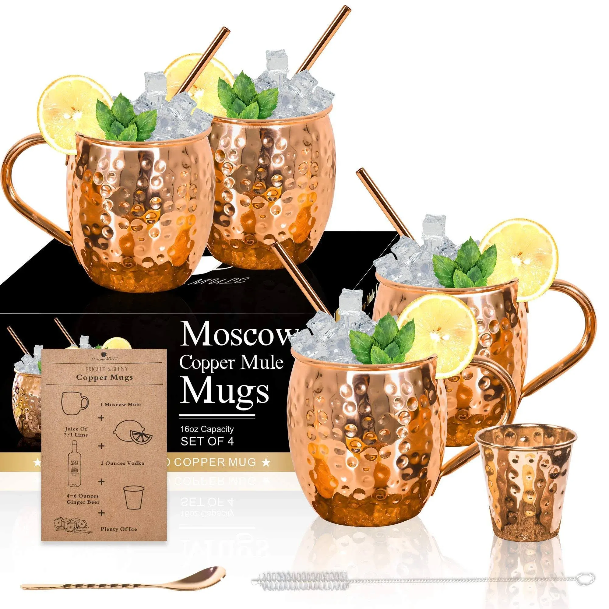 Airbin Moscow Mule Copper Mugs