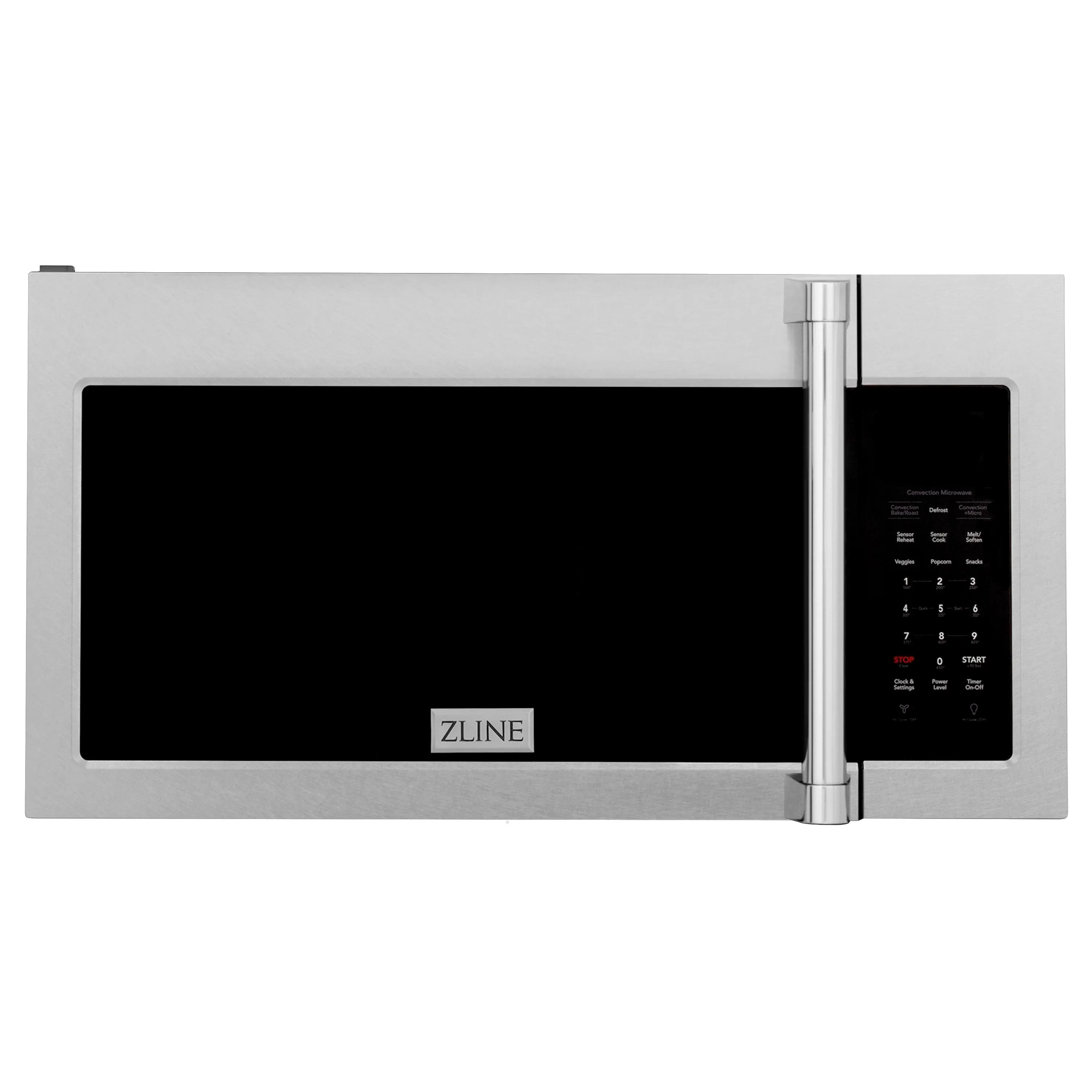 ZLINE Over the Range Microwave Oven Stainless Steel with Traditional Handle