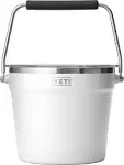 YETI White Rambler Beverage Bucket