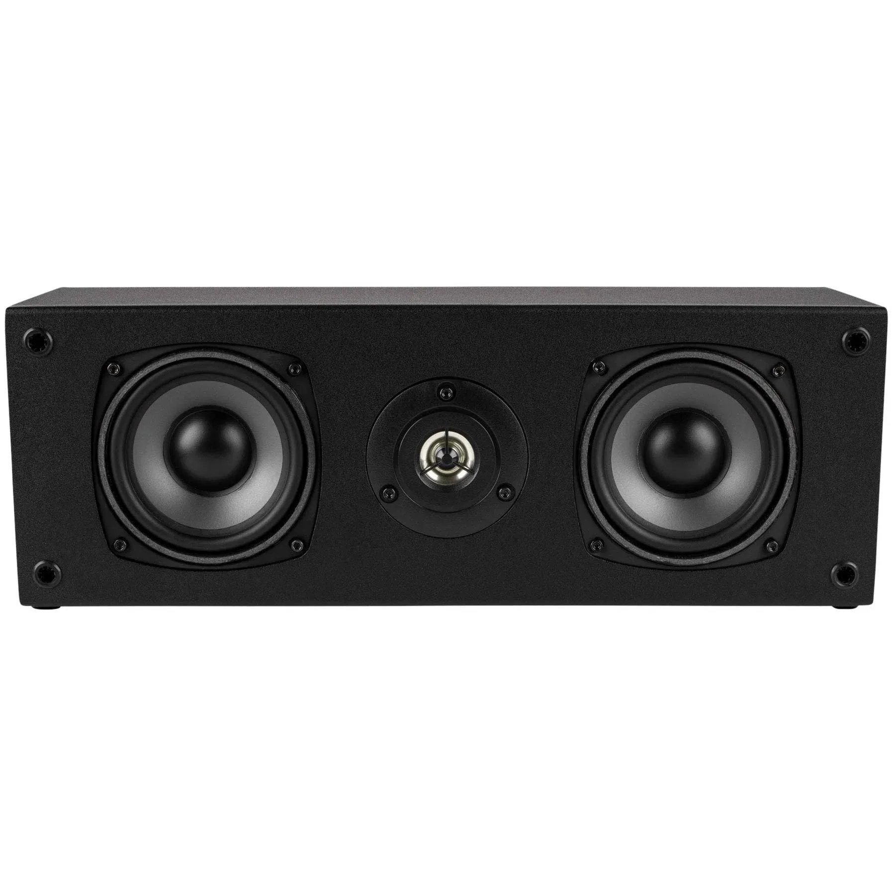 Dayton Audio C452 Dual 4-1/2" 2-Way Center Channel Speaker (Black)