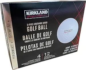 カークランドシグネチャー(Kirkland Signature) Kirkland 3-Piece Urethane Covered Golf Balls V3.0#1654518 Performance Plus (2 Dozen, 24 Balls)