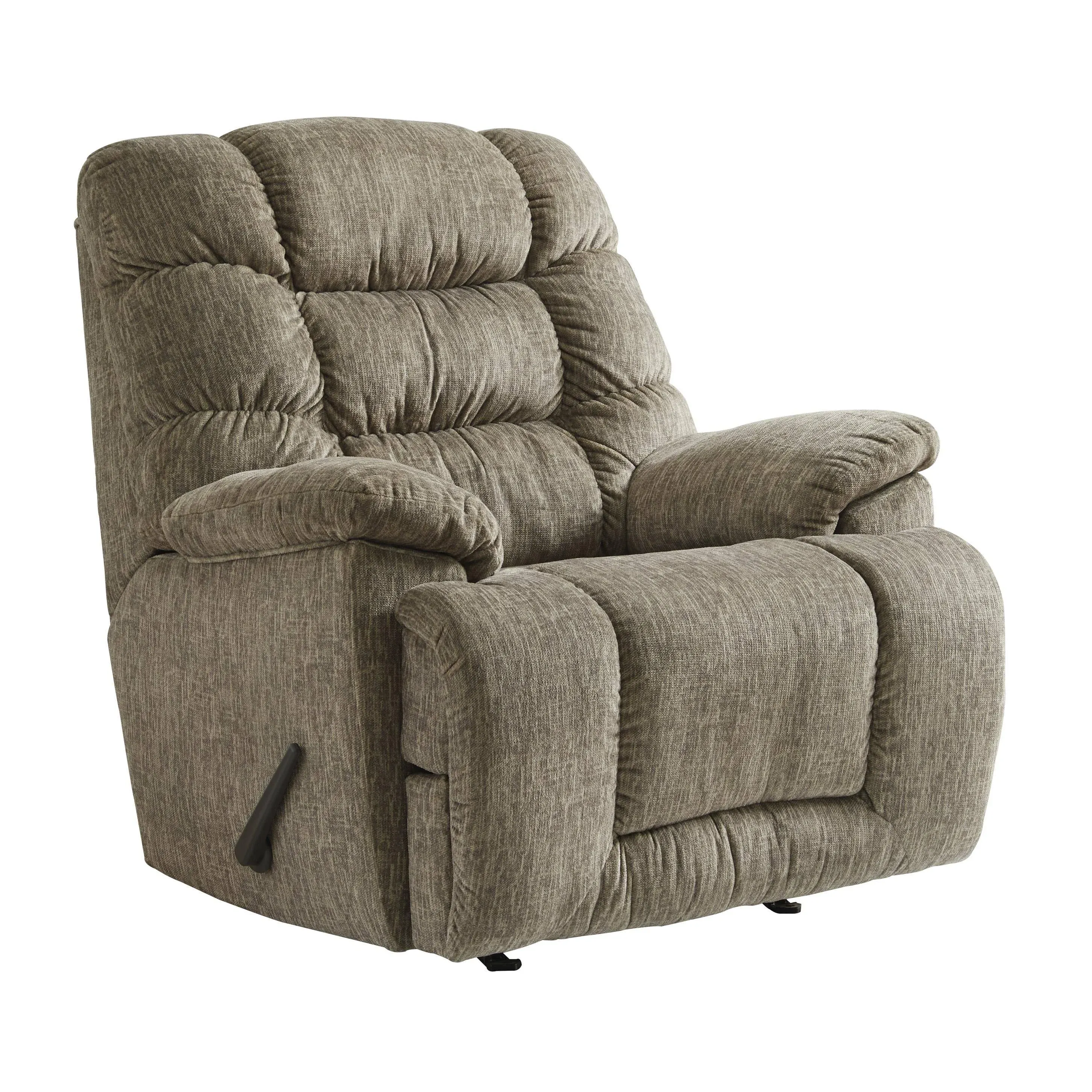 Ashley Bridgtrail Taupe Rocker Recliner