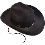 Kangaroo Brown Cowboy Hat for Women & Men with Pull-on Closure, Western Accessory Felt Hats for Men, Women - Themed Party, Halloween Costume, Cosplay, Roleplay, Country-style Fashion Accessory