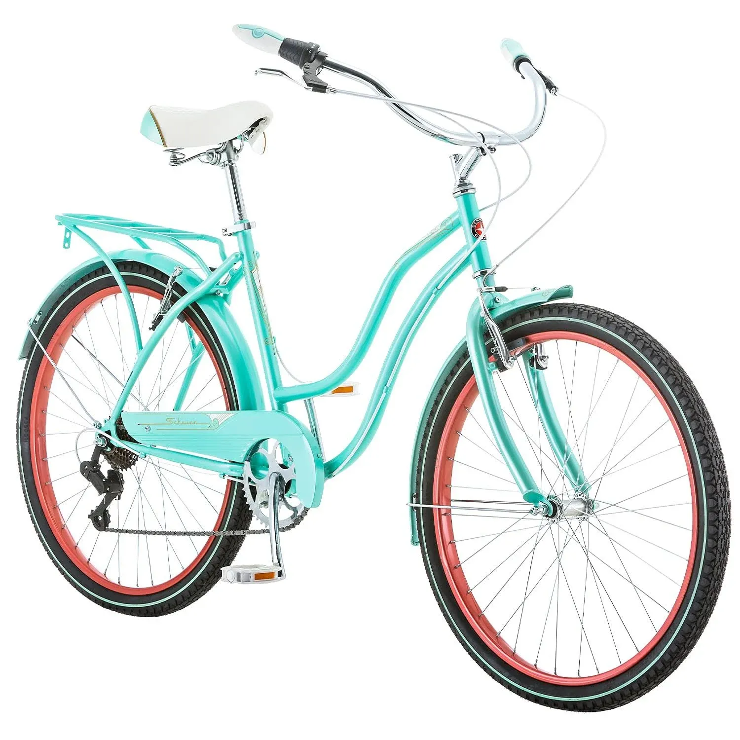 Schwinn Women's Perla 26'' Cruiser Bike, Blue