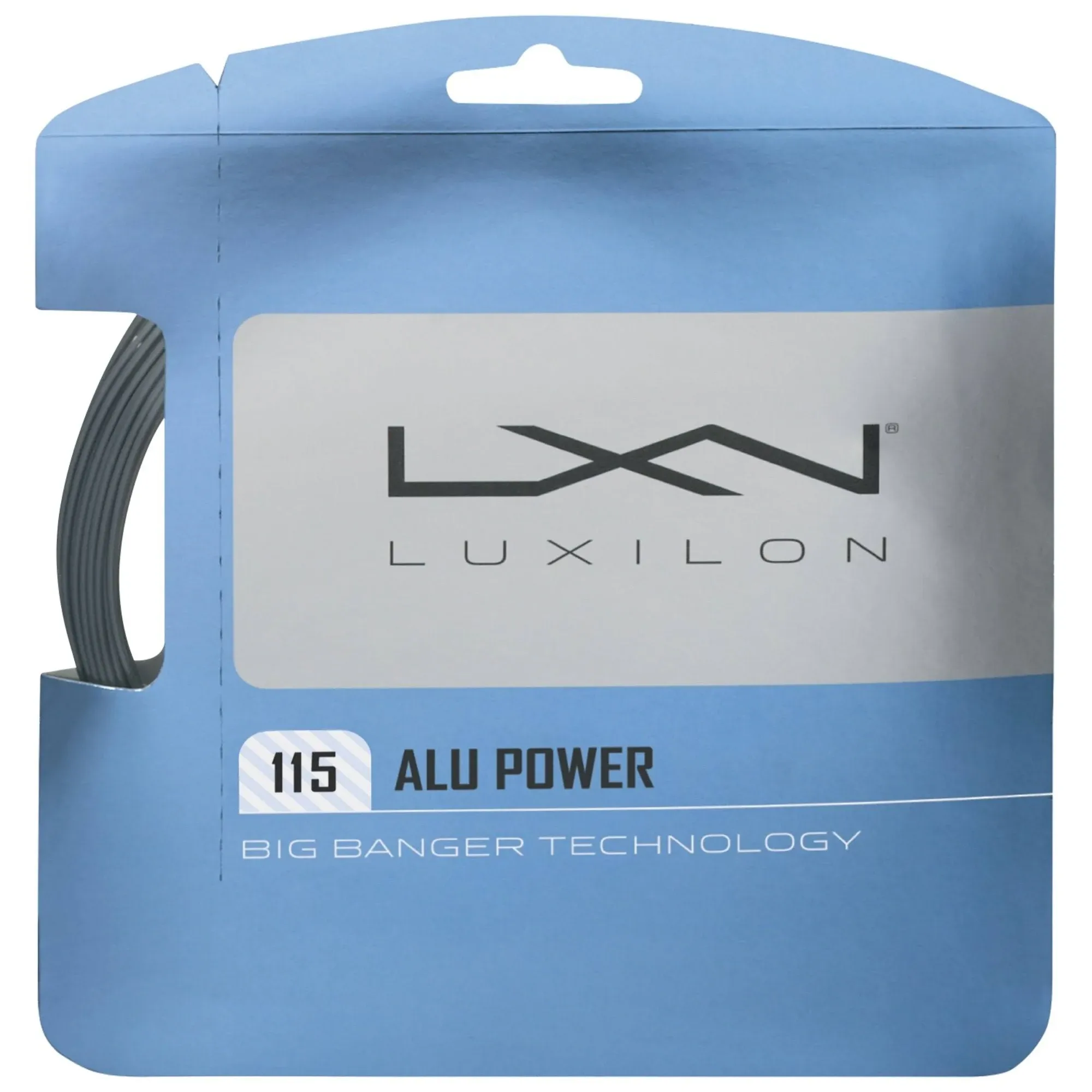 Luxilon - WR8306901125 - Alu Power Tennis String 125mm/16L - Black