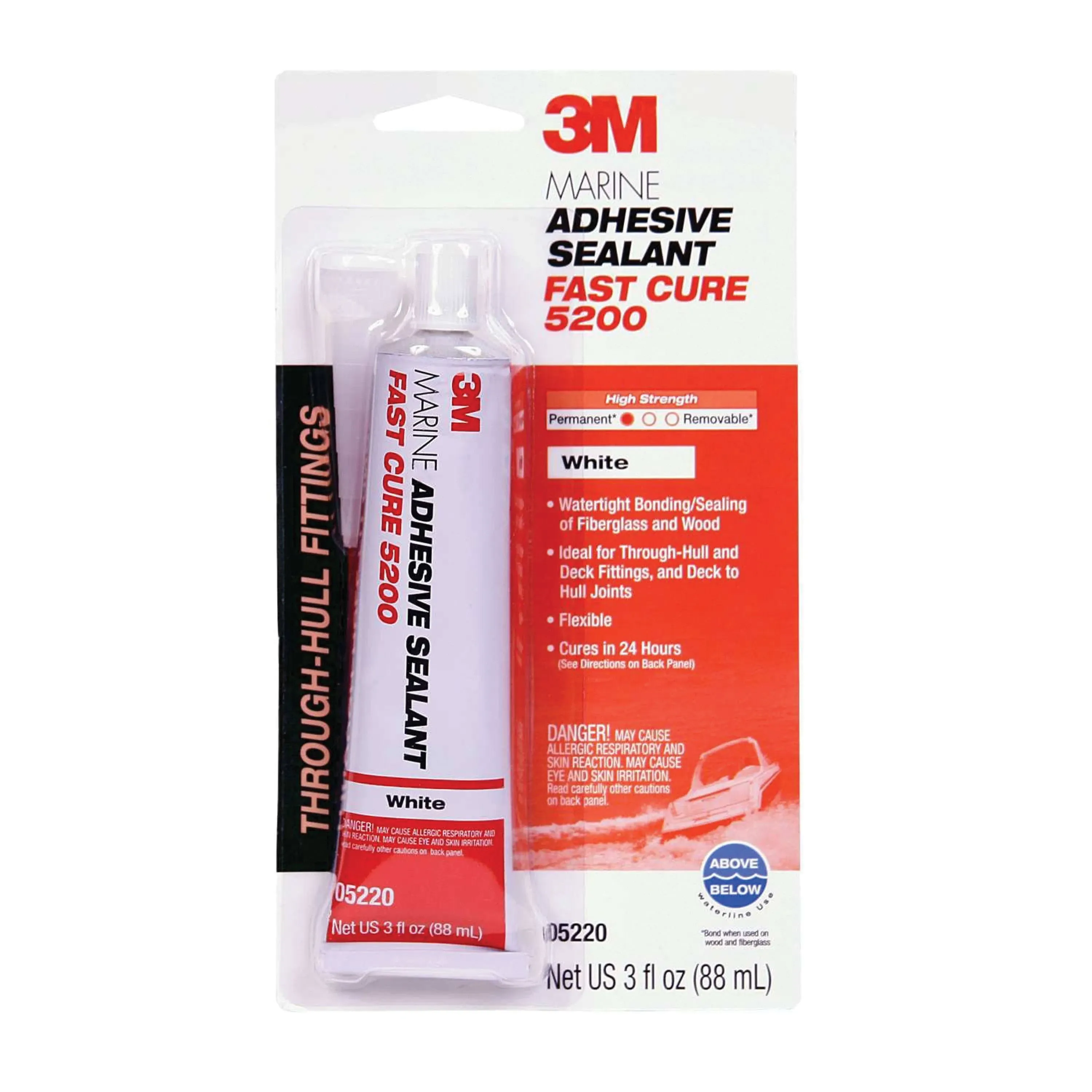 3 oz. Marine Fast Cure Adhesive Sealant