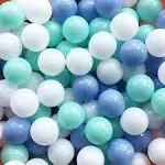 MoonxHome Ball Pit Balls BPA Free Crush Proof Plastic Toy Balls for Ball Pit