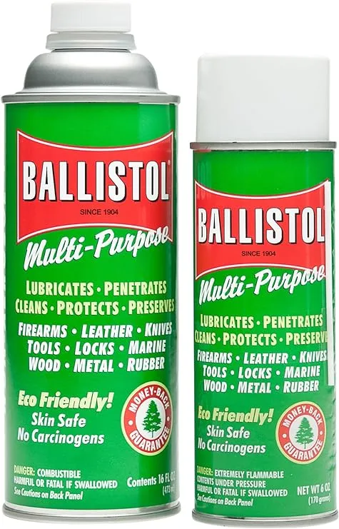 Ballistol Multi-Purpose Lubricant Cleaner Protectant Combo Pack #1