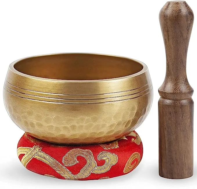 Tibetan Singing Bowl Set, Cuencos Tibetanos, Meditation Sound Bowl Yoga Chakra