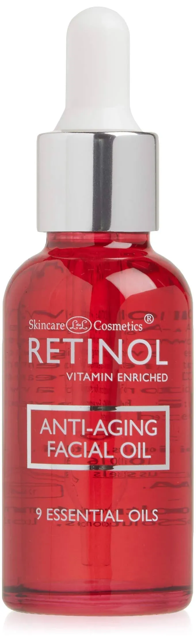 Skincare L de L Cosmetics Retinol Facial Oil, Anti-Aging - 1 fl oz