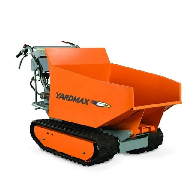 YARDMAX YD8105 Track Barrow with Hydraulic Assist, 1100lb. Capacity, Briggs CR950, 6.5 HP, 208cc