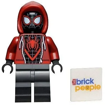 Lego Super Heroes: Spider-Man Miles Morales with Hoodie from Daily Bugle