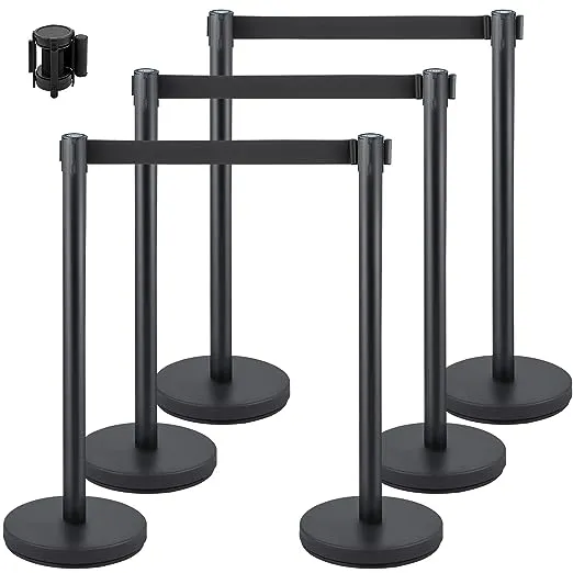 VEVOR Crowd Control Stanchion Stanchion Set