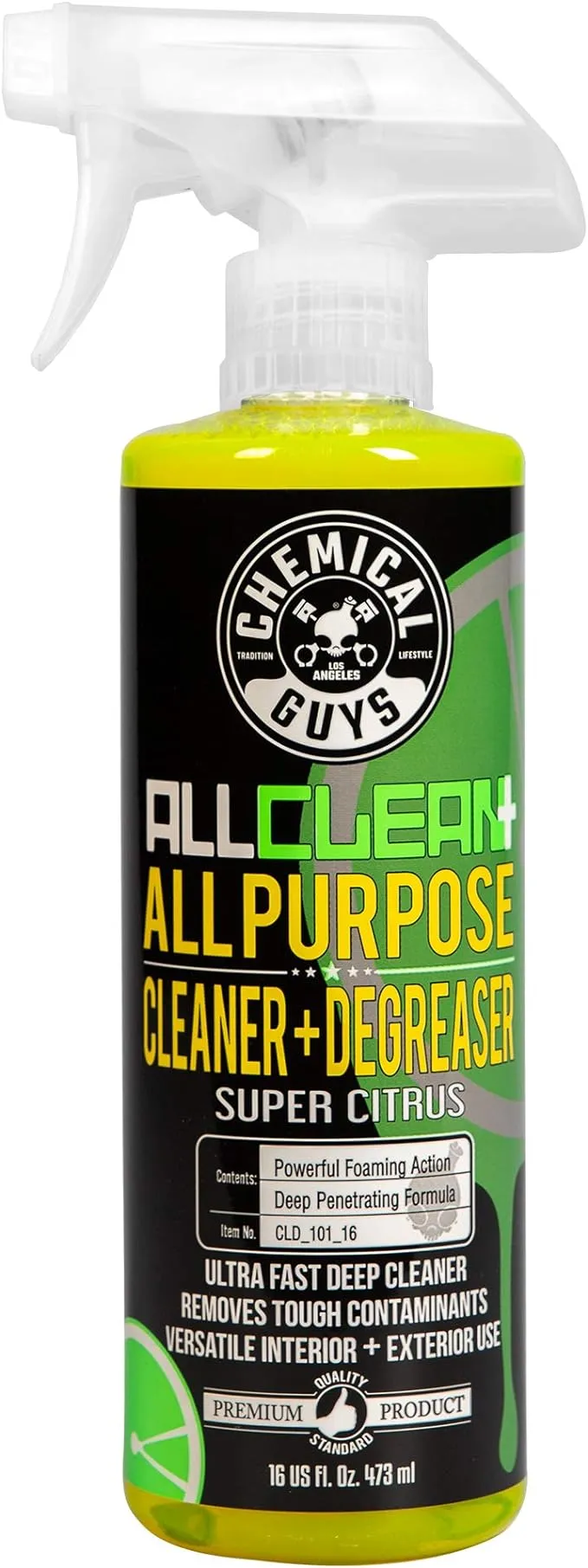 Chemical Guys CLD_101_16 - All Clean+ Citrus 16oz All Purpose Cleaner