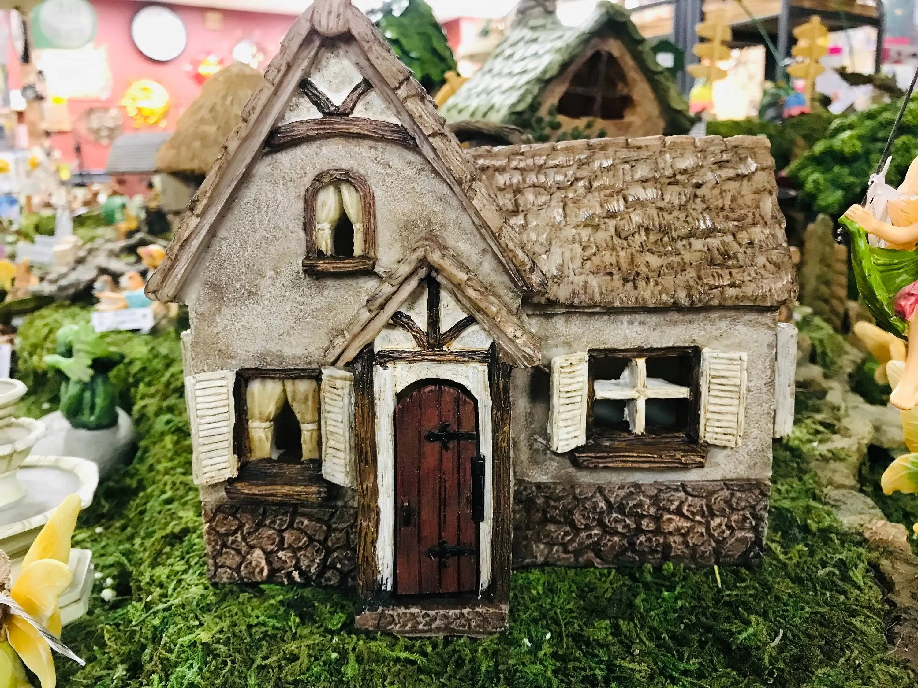 Marshall Home & Garden Fairy Garden Woodland Knoll Collection  Tudor House