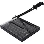 ISDIR Paper Cutter Guillotine 12 Inch Paper Cutting Board 12 Sheets Capacity ...