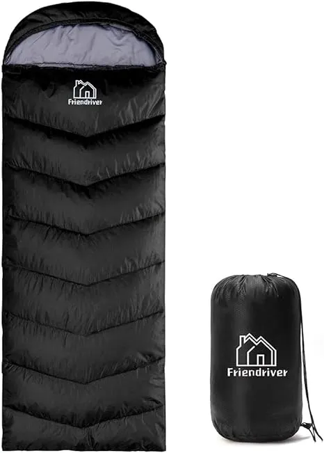 XL Size Upgraded Version of Camping Sleeping Bag 4 Seasons Warm and Cool, Lighter Weight, Adults and Children Can Use Waterproof Camping Bag, Travel and Outdoor Activities