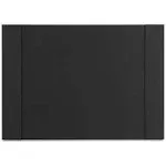 Staples 2741550 Refillable Faux Leather Desk Pad 24-Inch L X 17-Inch W Black (45058)