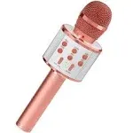 Giftmic Kids Singing Microphone, Wireless Bluetooth Karaoke Microphone For