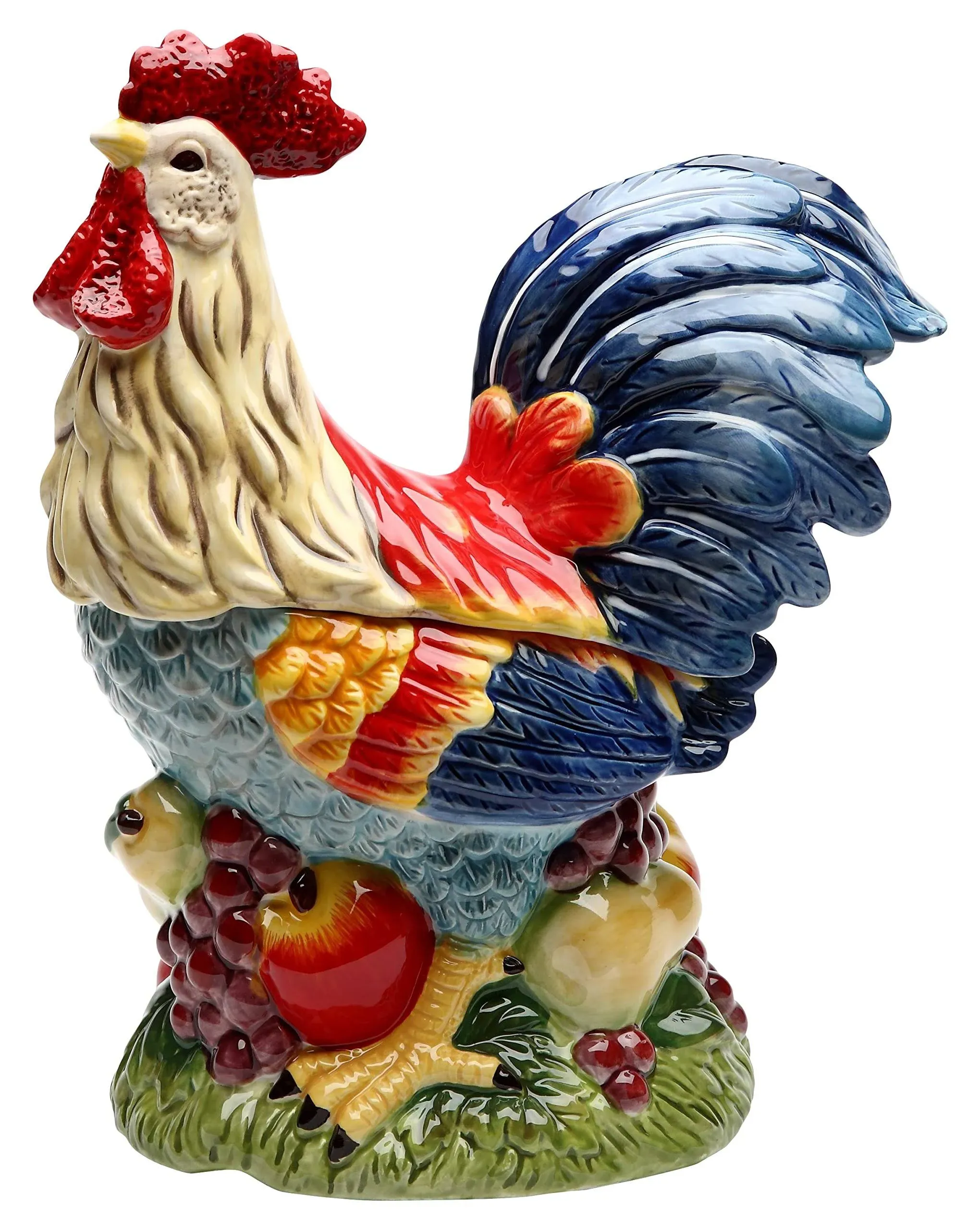 Rooster Cookie Jar - Farmhouse - Kitchen Canisters And Jars - by Cosmos Gifts Corp. | Houzz