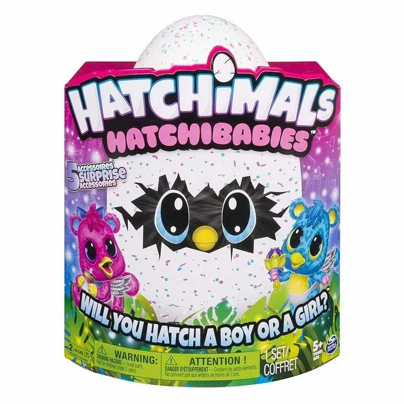 Hatchimals Hatchibabies Cheetree or Ponette Hatching Egg/ 5 Surprise Accessories